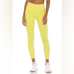 Alo Yoga High Waist Leggings – Women’s Size M – Neon Yellow